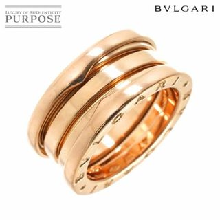 ブルガリ(BVLGARI)のブルガリ BVLGARI ビーゼロワン 3バンド #47 リング K18 PG ピンクゴールド 750 指輪 VLP 90228281(リング(指輪))