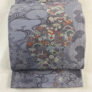 袋帯 秀品 六通 正絹 【中古】(帯)