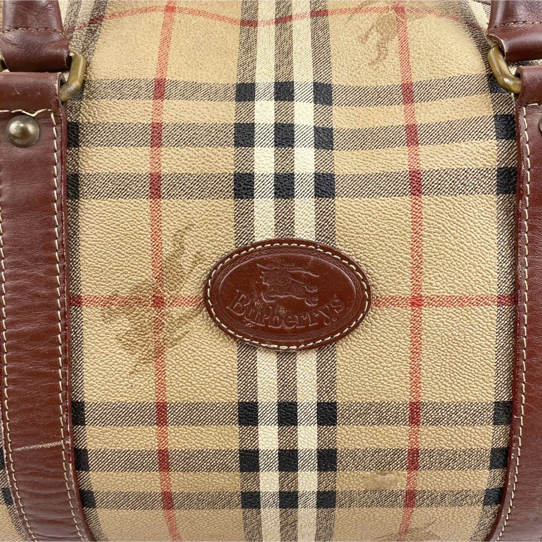 BURBERRY(バーバリー)の良品　Burberry バーバリー ボストンバッグ　ノバチェック 旅行　大容量 レディースのバッグ(ボストンバッグ)の商品写真