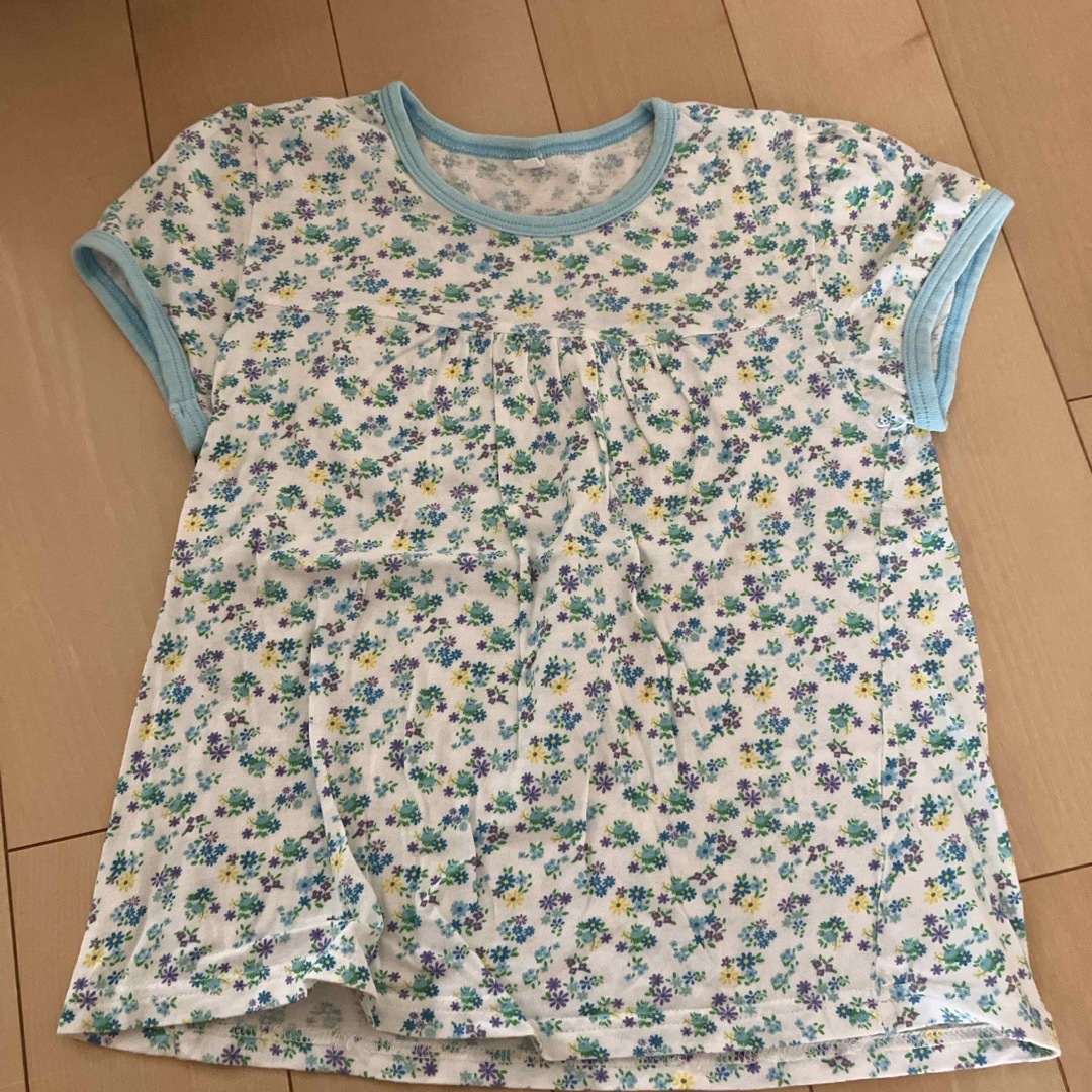 GU(ジーユー)の半袖Tシャツ キッズ/ベビー/マタニティのキッズ服女の子用(90cm~)(Tシャツ/カットソー)の商品写真