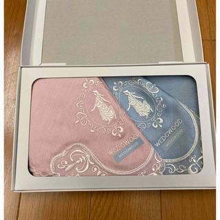 WEDGWOOD - WEDGWOOD 刺繍ハンカチ　2枚組　新品未使用