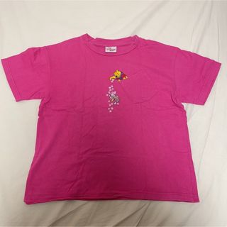 ディズニー(Disney)のディズニーストア　くまのプーさん　Ｌ　半袖Tシャツ　パープル(Tシャツ/カットソー)