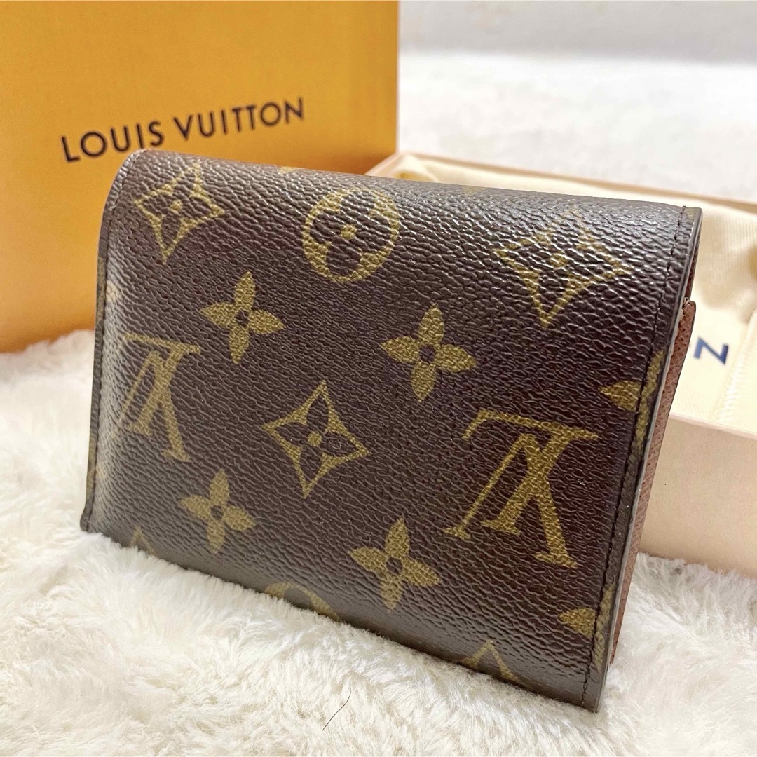 LOUIS VUITTON(ルイヴィトン)の箱付き美品 ルイヴィトン ポルトフォイユ・ヴィクトリーヌ コンパクトウォレット レディースのファッション小物(財布)の商品写真