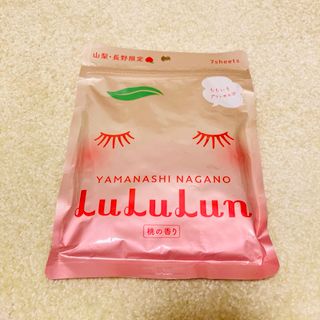 ルルルン(LuLuLun)のルルルン　フェイスパック　桃の香り　◎新品(パック/フェイスマスク)