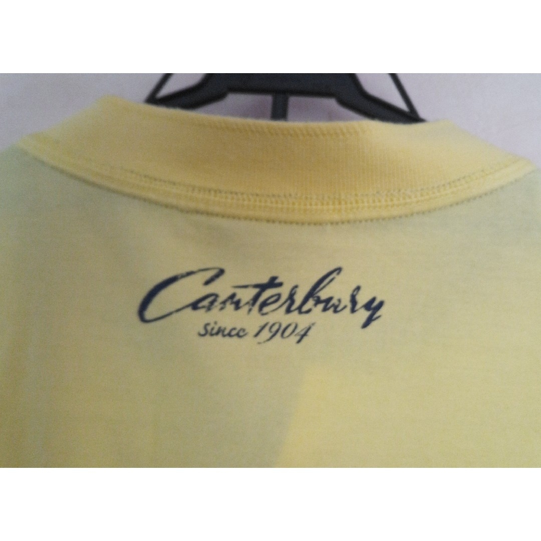 CANTERBURY(カンタベリー)のCANTERBURY カンタベリー／Tシャツ／メンズＳｻｲｽﾞ／イエロー／中古品 メンズのトップス(Tシャツ/カットソー(半袖/袖なし))の商品写真