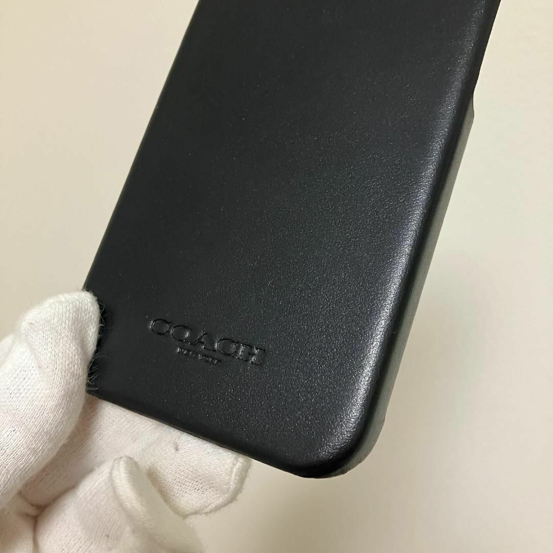 COACH(コーチ)の新品未使用★COACH★コーチ★iPhone12mini◆シンプルレザーケース スマホ/家電/カメラのスマホアクセサリー(iPhoneケース)の商品写真