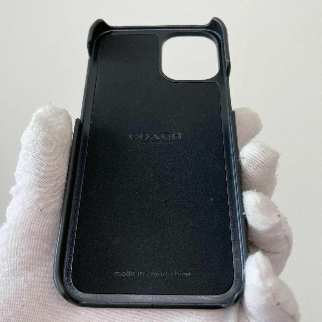 COACH(コーチ)の新品未使用★COACH★コーチ★iPhone12mini◆シンプルレザーケース スマホ/家電/カメラのスマホアクセサリー(iPhoneケース)の商品写真