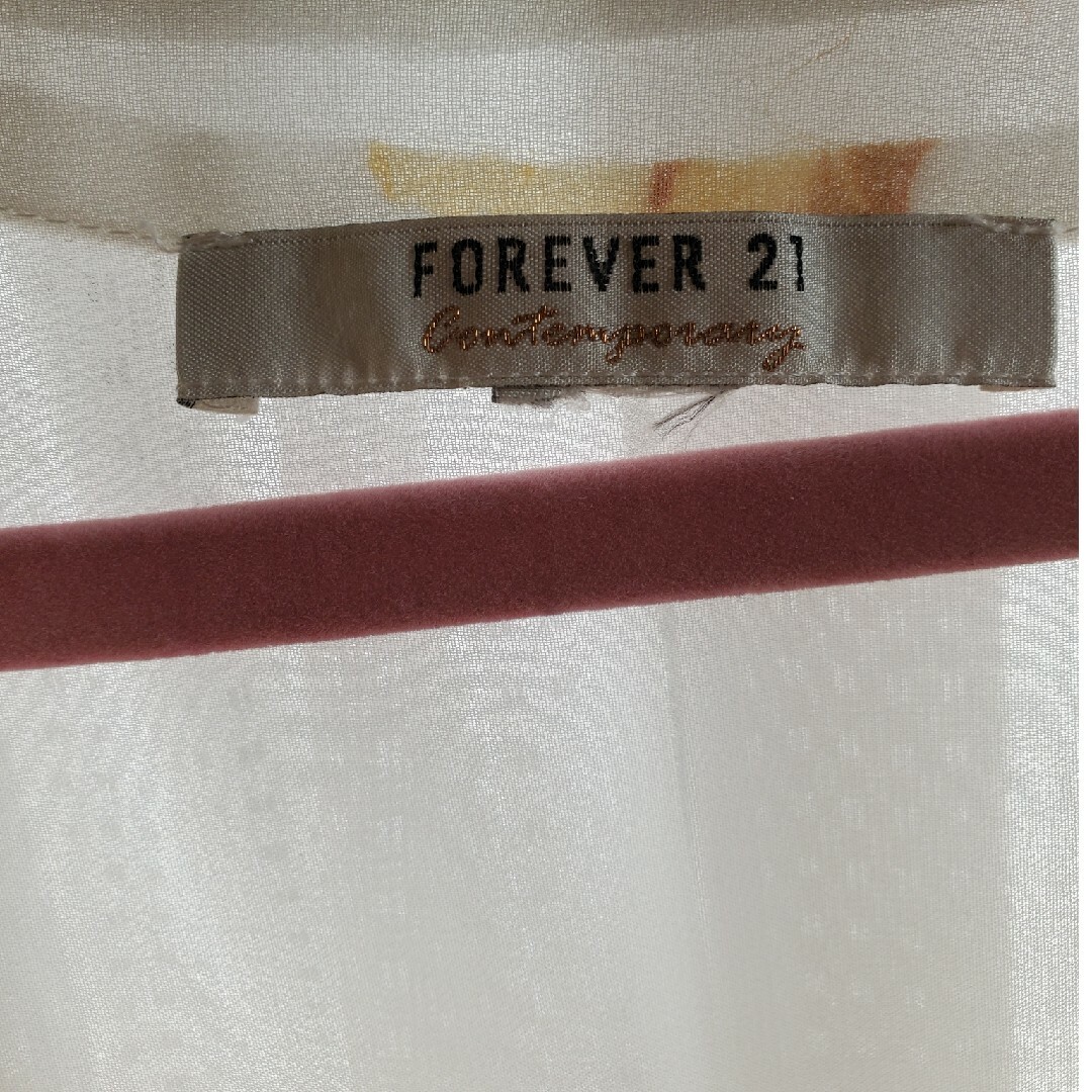 FOREVER21　リゾートウェア大きいサイズ　超ロング レディースの水着/浴衣(その他)の商品写真