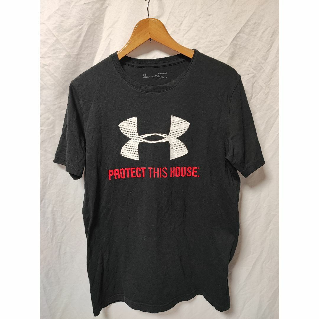 UNDER ARMOUR(アンダーアーマー)のアンダーアーマー トップス Tシャツ 半袖 黒 メンズ M メンズのトップス(Tシャツ/カットソー(半袖/袖なし))の商品写真