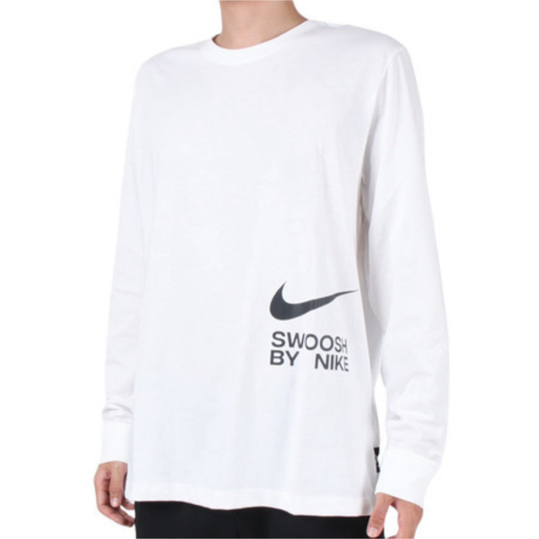 NIKE(ナイキ)のナイキ Tシャツ 長袖 NIKE ビッグ スウッシュ ロンT メンズ XLサイズ メンズのトップス(Tシャツ/カットソー(七分/長袖))の商品写真