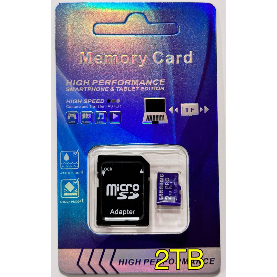 マイクロSDカード 2TB エンタメ/ホビーのゲームソフト/ゲーム機本体(その他)の商品写真