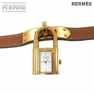 エルメス(Hermes)のエルメス HERMES ケリーウォッチ KE1 201 ヴィンテージ レディース 腕時計 ホワイト クォーツ Kelly Watch VLP 90232662(腕時計)