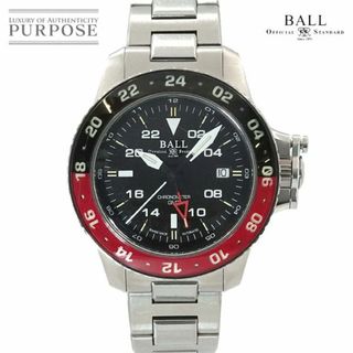 ボール(BALL)のボール ウォッチ BALL エンジニア ハイドロカーボン エアロ GMT Ⅱ DG2018C メンズ 腕時計 デイト ブラック 自動巻き VLP 90232682(腕時計(アナログ))