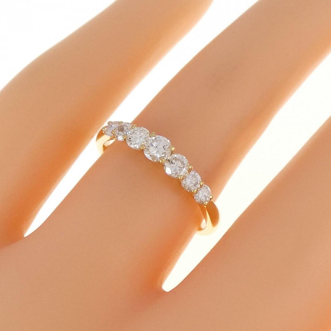 K18YG ダイヤモンド リング 0.54CT レディースのアクセサリー(リング(指輪))の商品写真