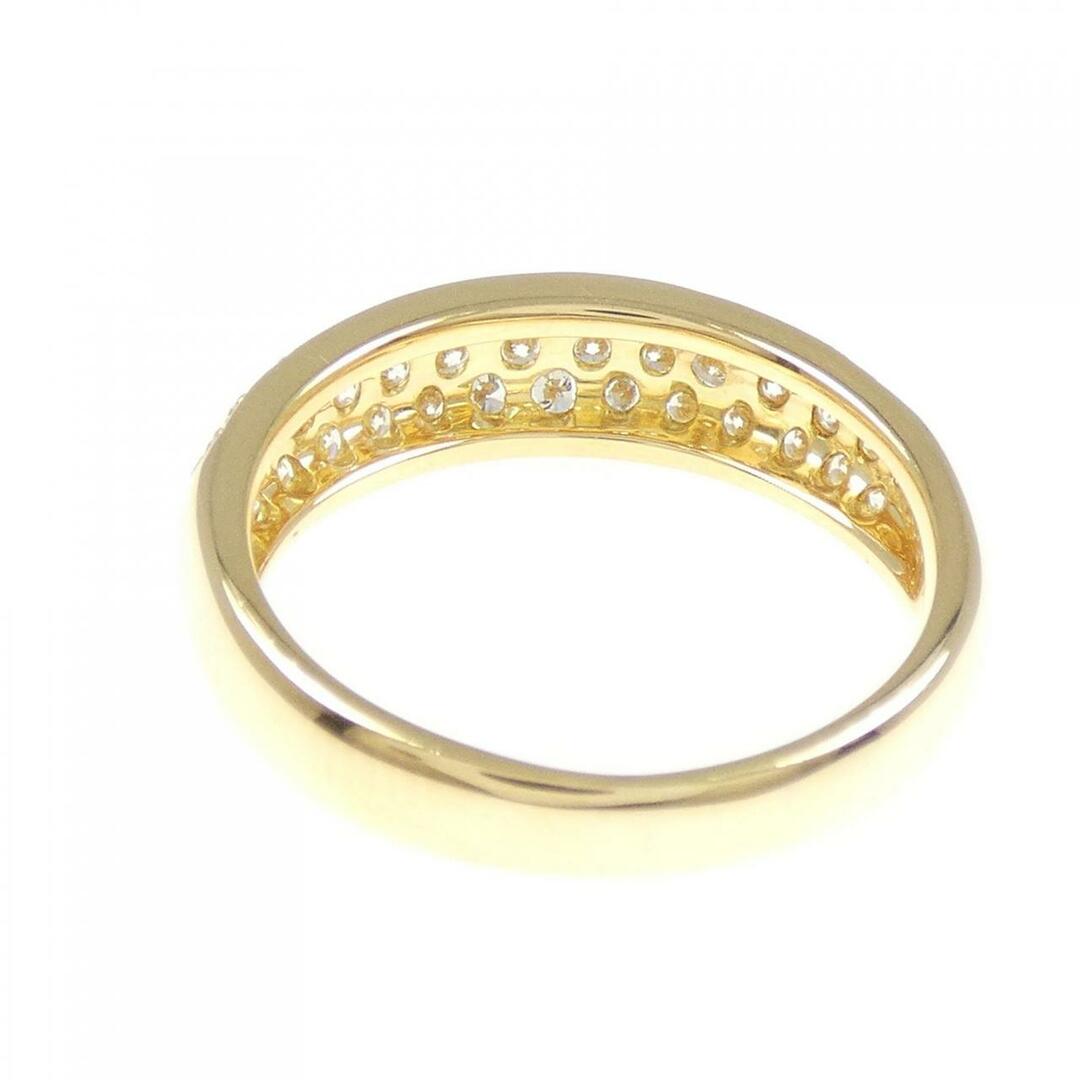 K18YG パヴェ ダイヤモンド リング 1.00CT レディースのアクセサリー(リング(指輪))の商品写真