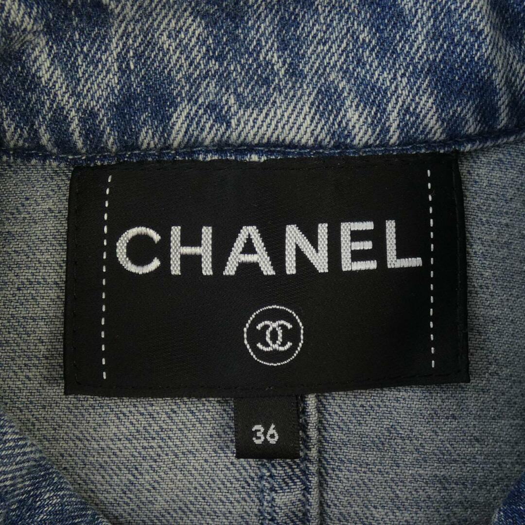 CHANEL(シャネル)のシャネル CHANEL デニムジャケット レディースのジャケット/アウター(テーラードジャケット)の商品写真