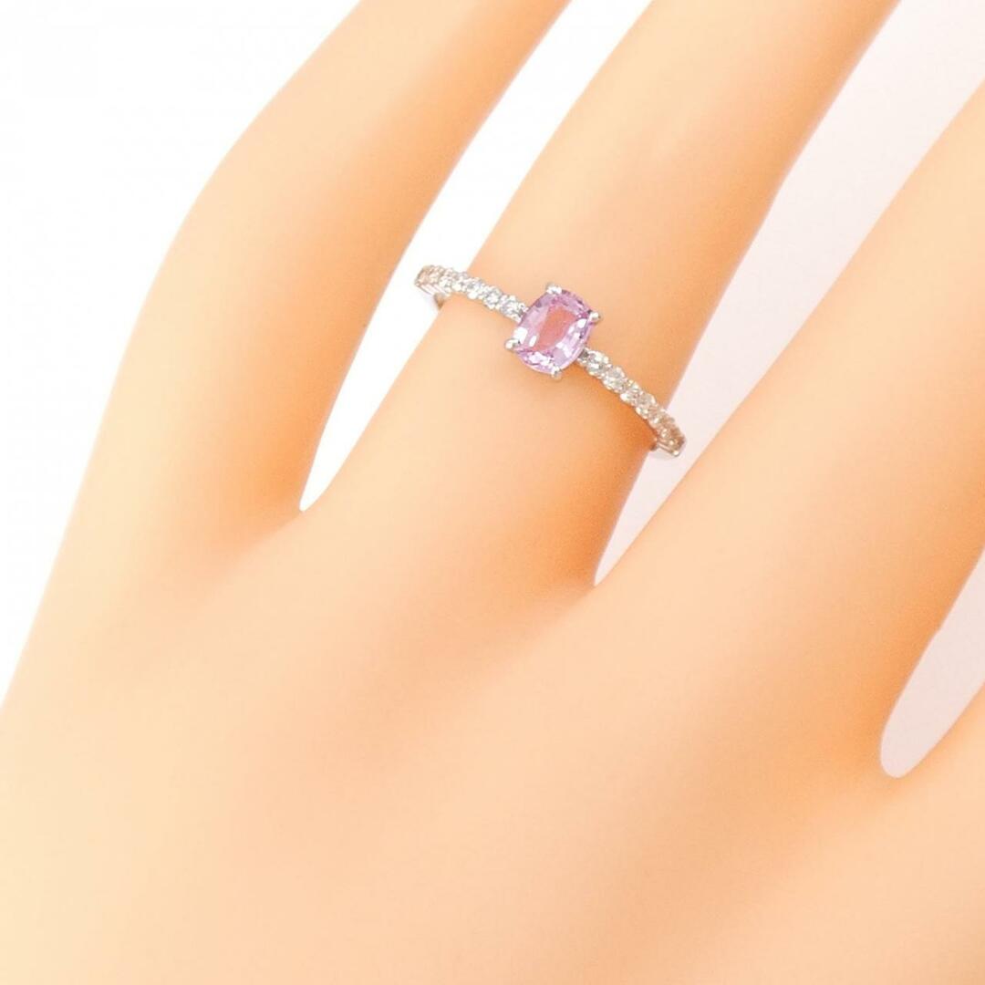 PT サファイヤ リング 0.39CT レディースのアクセサリー(リング(指輪))の商品写真