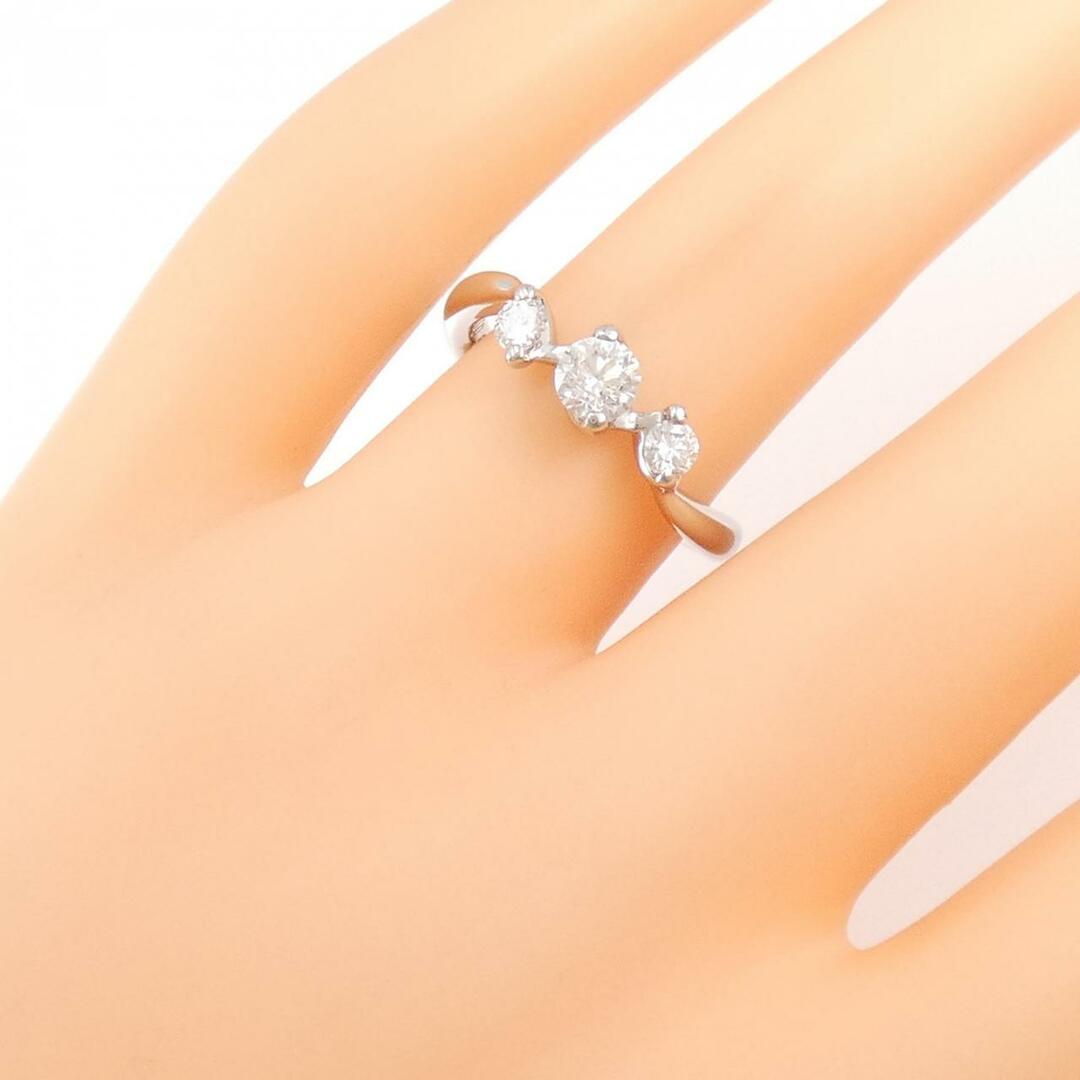 【新品】PT ダイヤモンド リング 0.366CT レディースのアクセサリー(リング(指輪))の商品写真