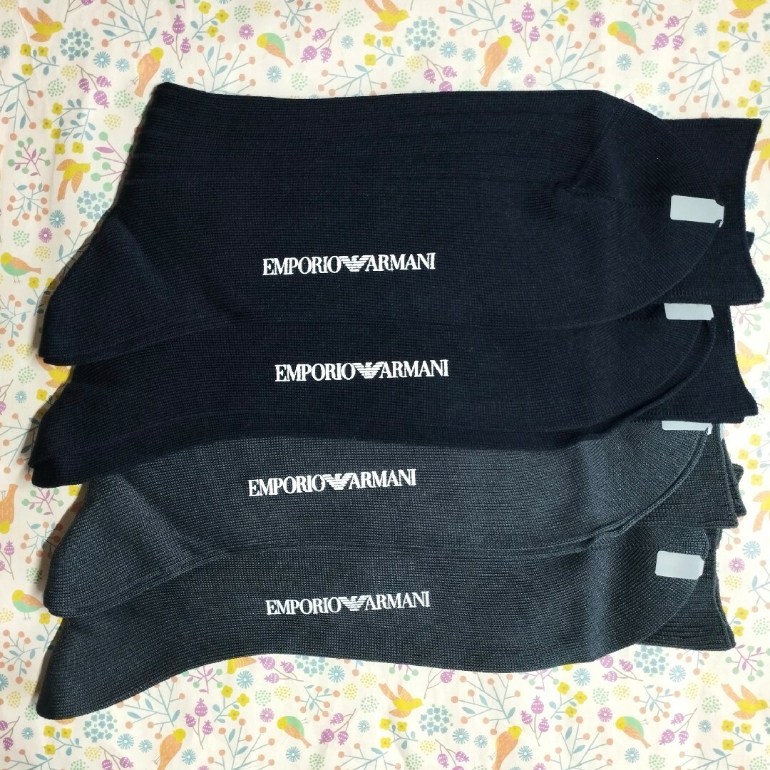 Emporio Armani(エンポリオアルマーニ)の【未使用・美品】EMPORIO-ARMANI／エンポリオアルマーニ　ソックス メンズのレッグウェア(ソックス)の商品写真