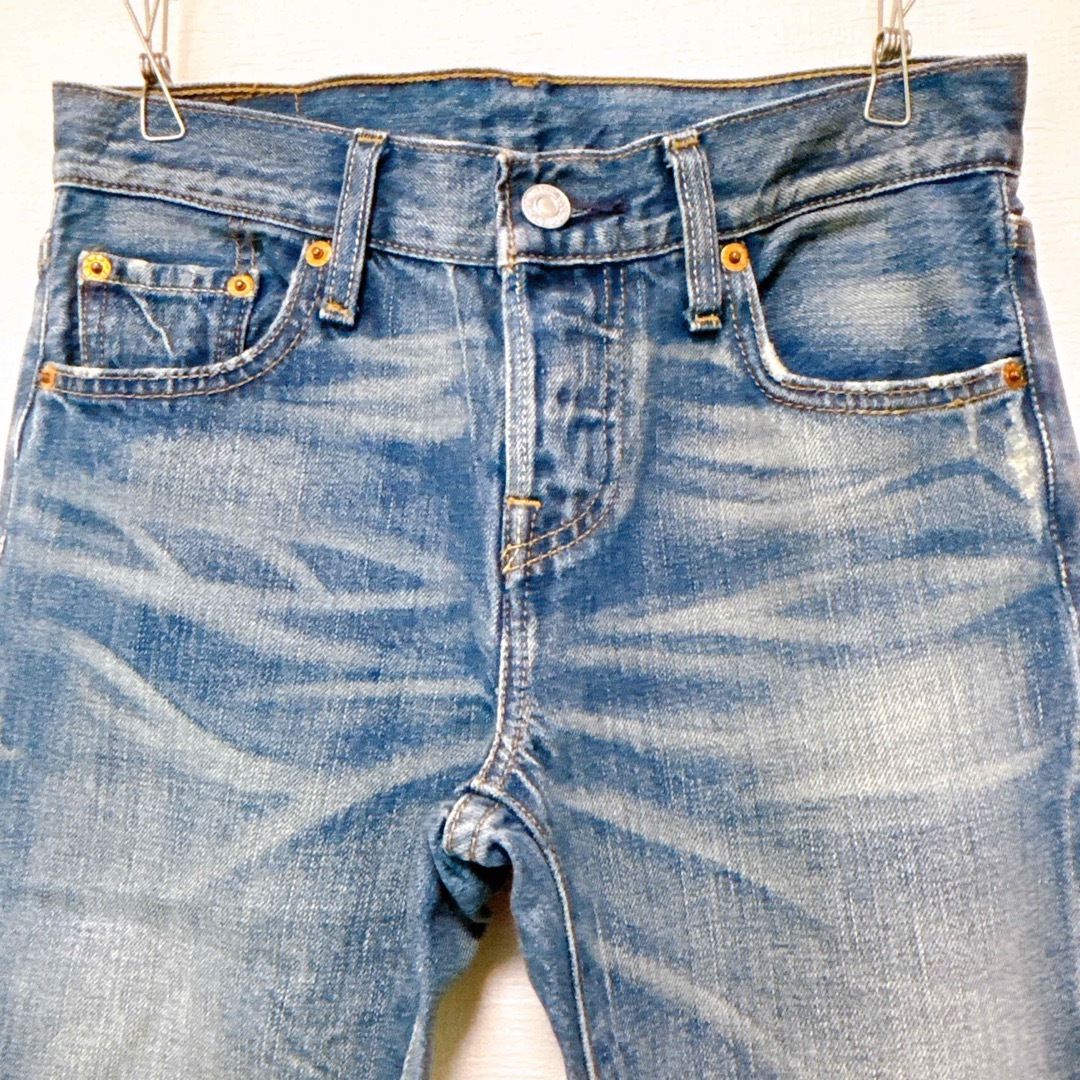 Levi's(リーバイス)のused美品★LEVI’S 501 W22 L32　ストレートデニム　 レディースのパンツ(デニム/ジーンズ)の商品写真