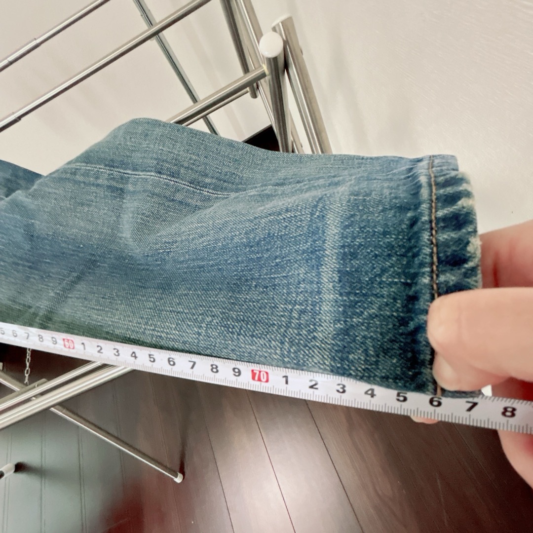 Levi's(リーバイス)のused美品★LEVI’S 501 W22 L32　ストレートデニム　 レディースのパンツ(デニム/ジーンズ)の商品写真