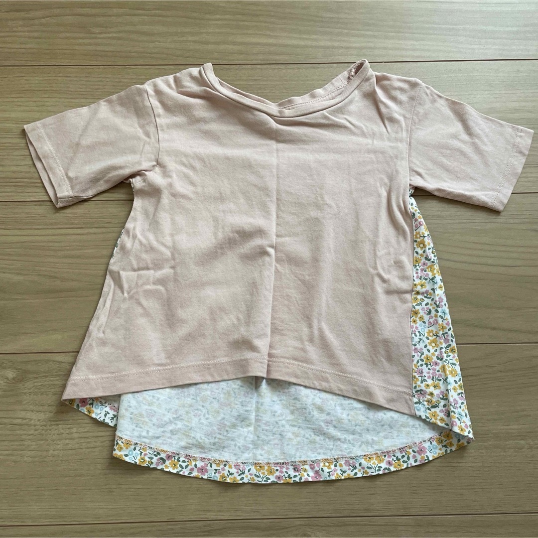 西松屋(ニシマツヤ)の半袖Tシャツ　チュニック　95cm キッズ/ベビー/マタニティのキッズ服女の子用(90cm~)(Tシャツ/カットソー)の商品写真