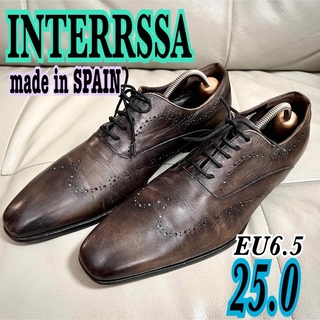 INTERESSA インテレッサ　ビジネスシューズ　革靴　25(ドレス/ビジネス)