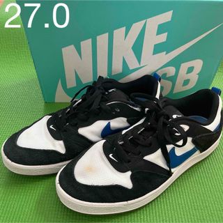 ナイキ(NIKE)の27.0cm  NIKE SBALLEYOOP スケボーシューズ(スニーカー)