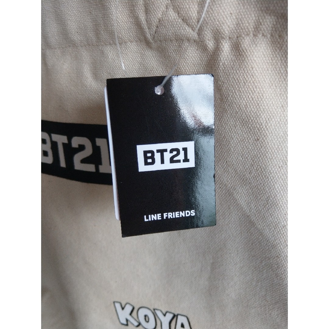 BT21(ビーティーイシビル)の[未使用品] BT21 ビーティーイシビル KOYA トートバッグ ホワイト系 レディースのバッグ(トートバッグ)の商品写真