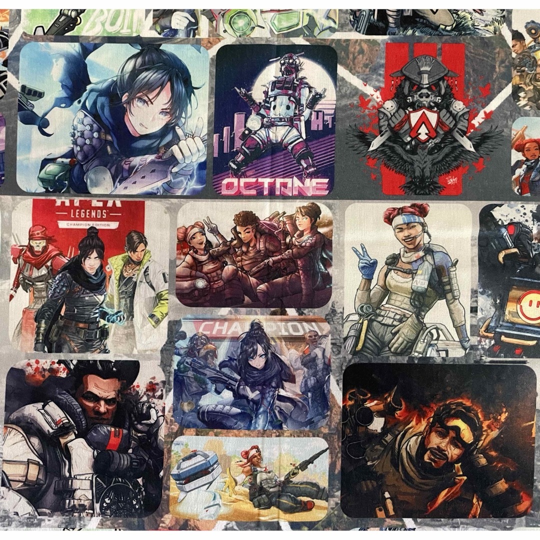 エーペックスレジェンズ 生地 布 Apex Legends ポリコットン生地　 ハンドメイドの素材/材料(生地/糸)の商品写真