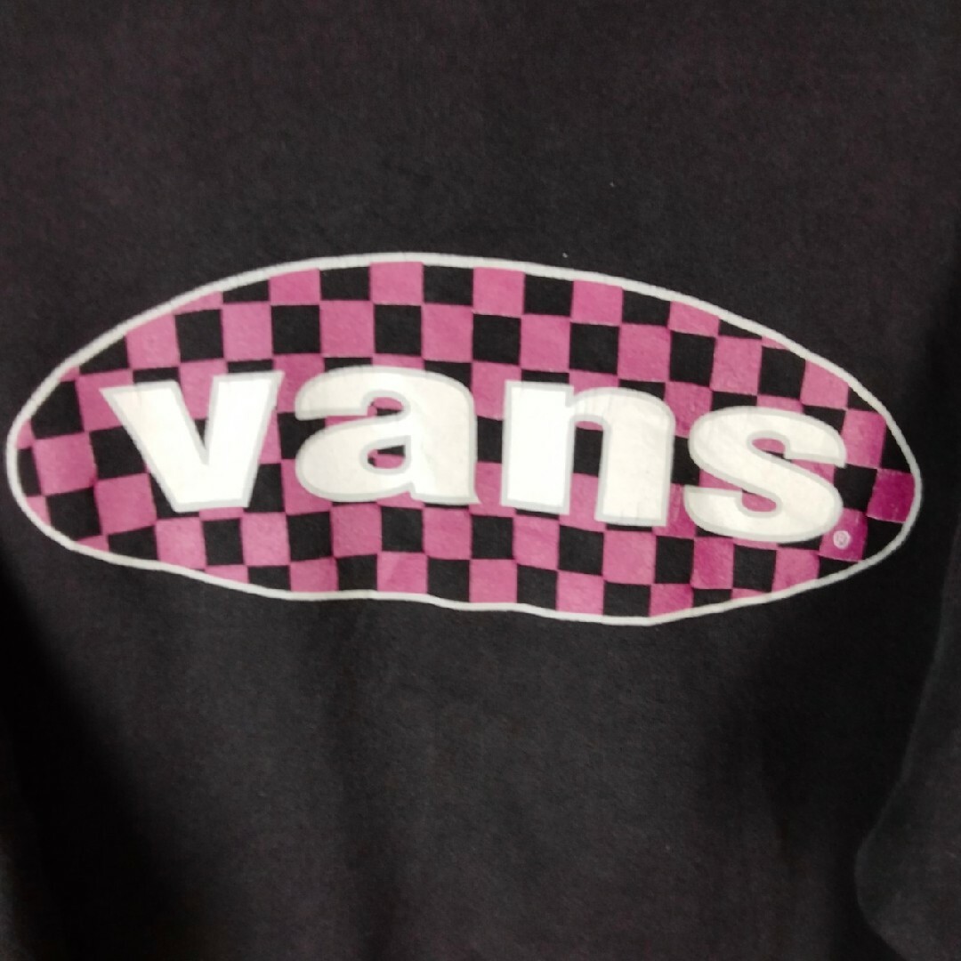 VANS(ヴァンズ)の90s USA デカロゴ　VANS スウェット　トレーナー　古着　ストリート メンズのトップス(スウェット)の商品写真