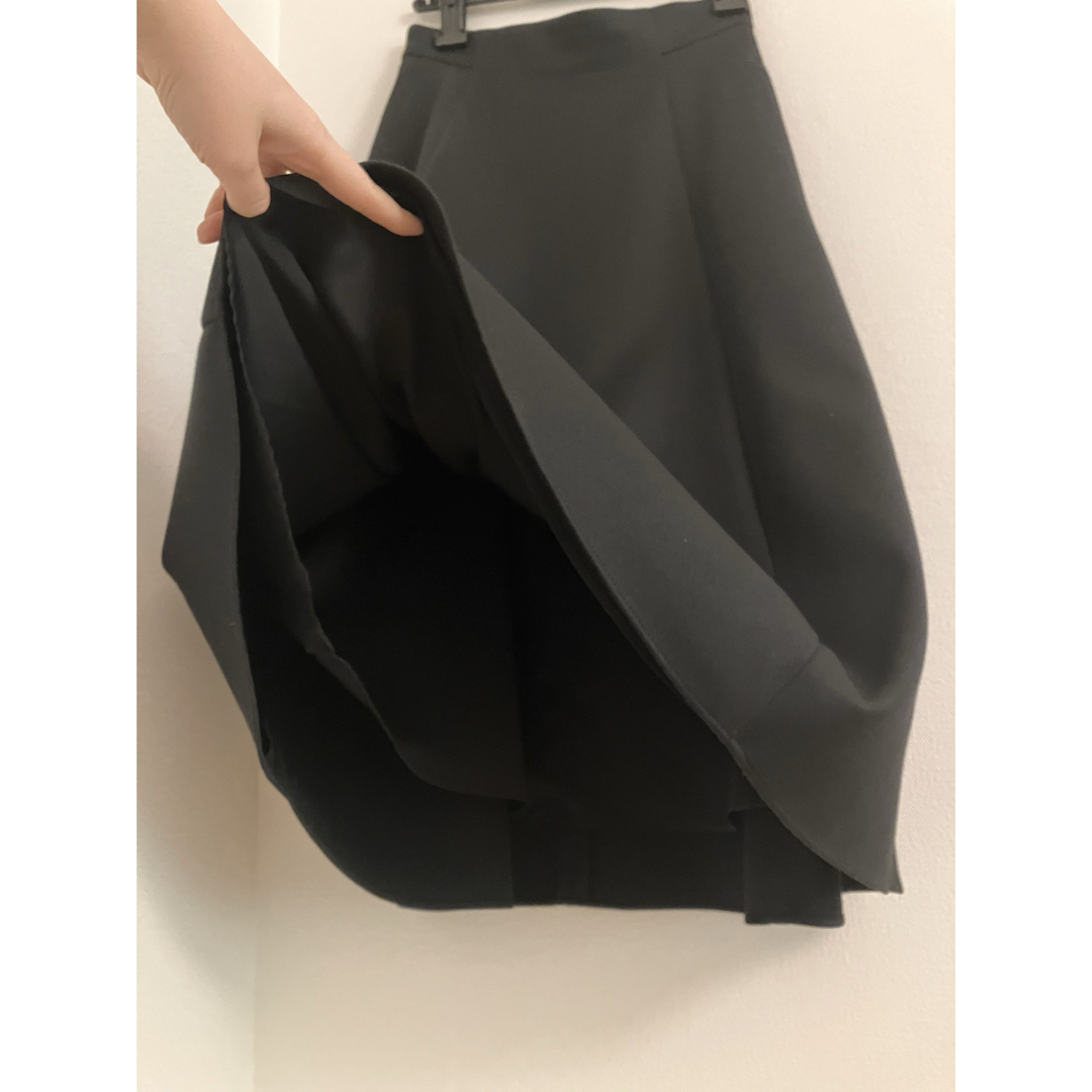 M-premier(エムプルミエ)のM-premierスカート m-i-d フレアミディスカート レディースのスカート(ひざ丈スカート)の商品写真