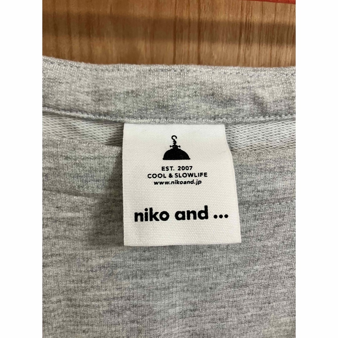 niko and...(ニコアンド)のニコアンド　半袖ワンピース レディースのワンピース(ロングワンピース/マキシワンピース)の商品写真