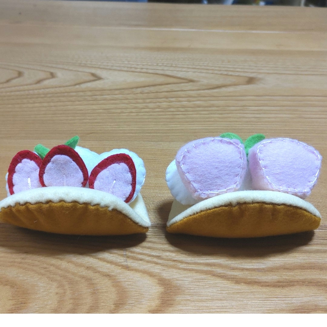 フェルトままごと　お菓子屋さん キッズ/ベビー/マタニティのおもちゃ(知育玩具)の商品写真