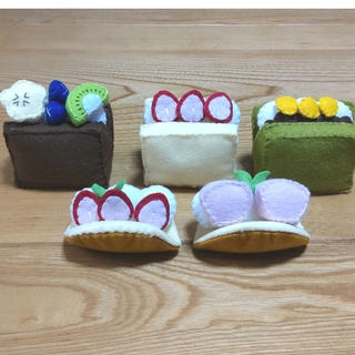 フェルトままごと　お菓子屋さん(知育玩具)