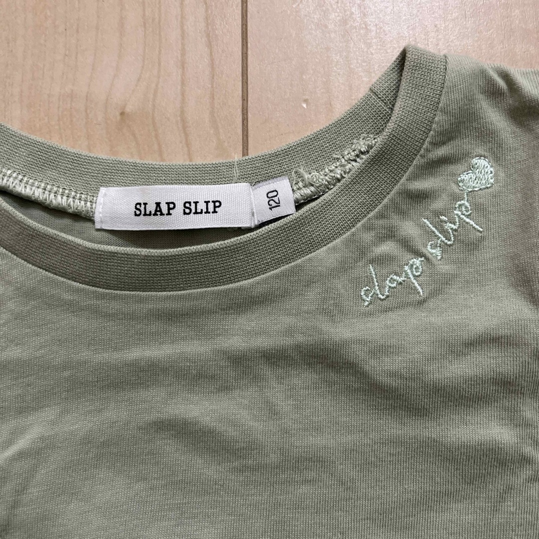SLAP SLIP(スラップスリップ)のSLAPSLIP 120cm ロンT キッズ/ベビー/マタニティのキッズ服女の子用(90cm~)(Tシャツ/カットソー)の商品写真