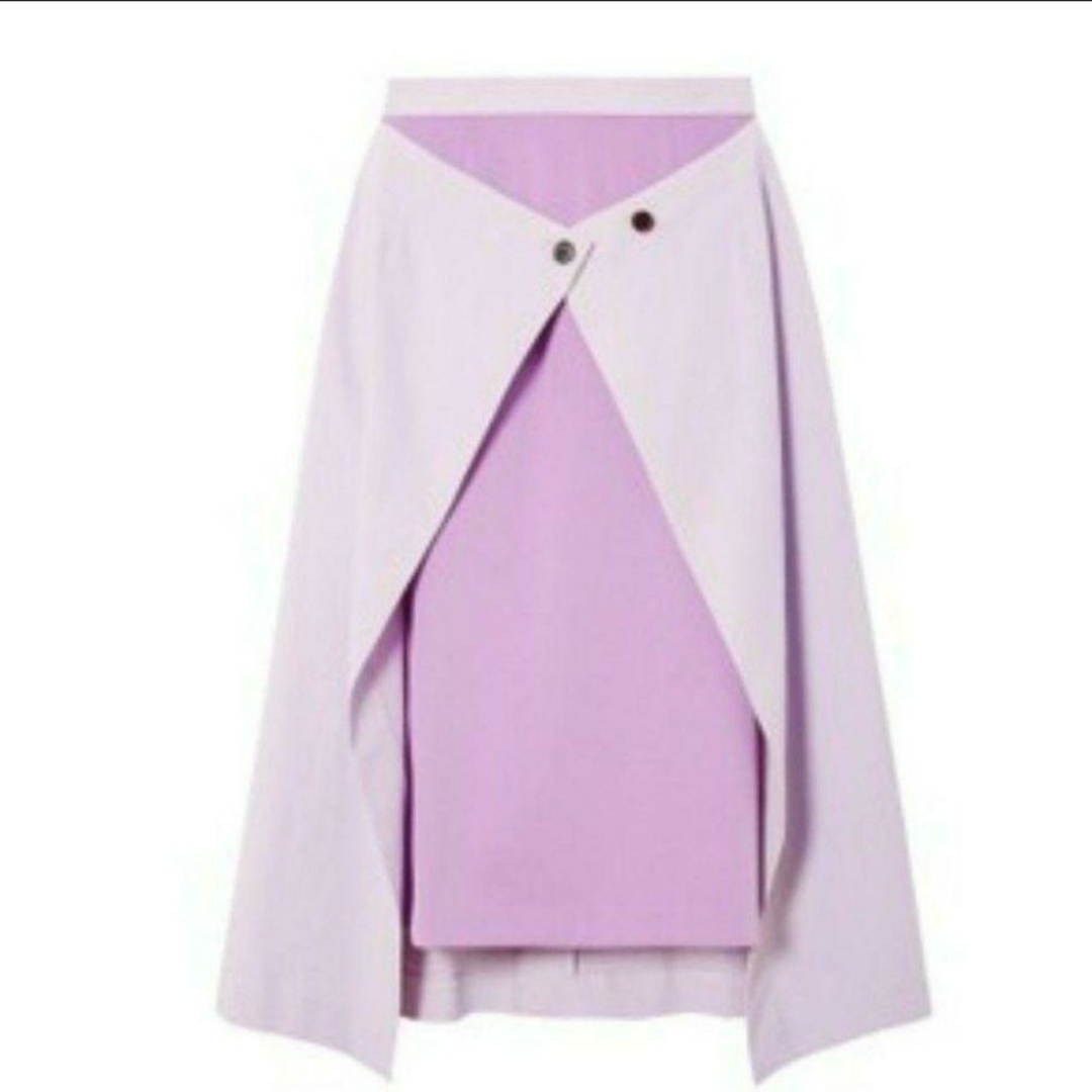 LE CIEL BLEU(ルシェルブルー)の新品未使用☆ ルシェルブルー   Twill 2way Skirt 36サイズ レディースのスカート(ひざ丈スカート)の商品写真
