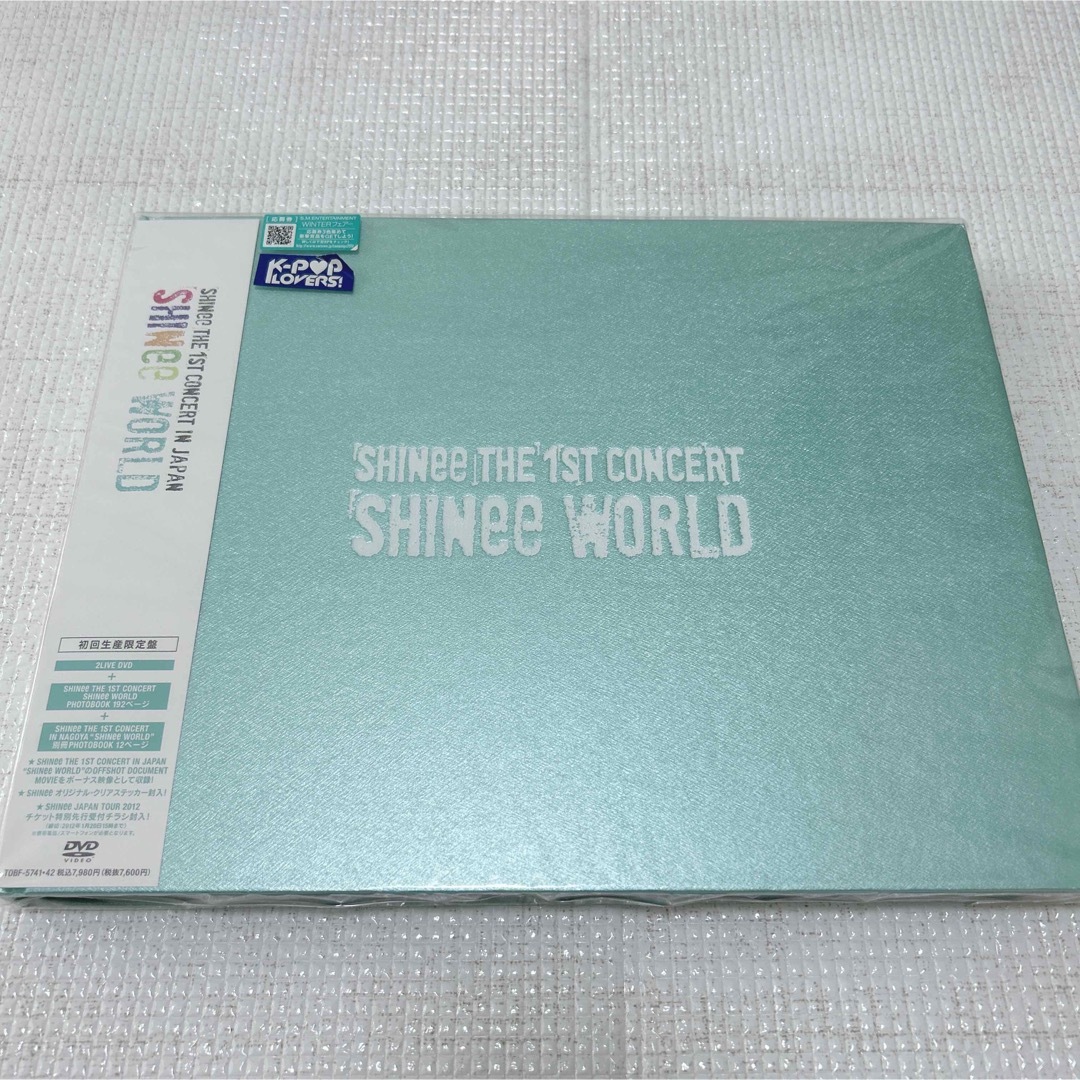 SHINee(シャイニー)のSHINee THE 1ST CONCERT SHINee WORLD DVD チケットの音楽(K-POP/アジア)の商品写真