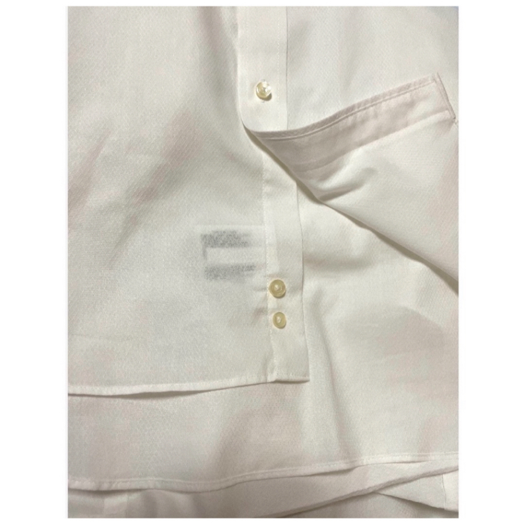 メンズ　ワイシャツ　ビジネス　半袖　白 メンズのトップス(シャツ)の商品写真
