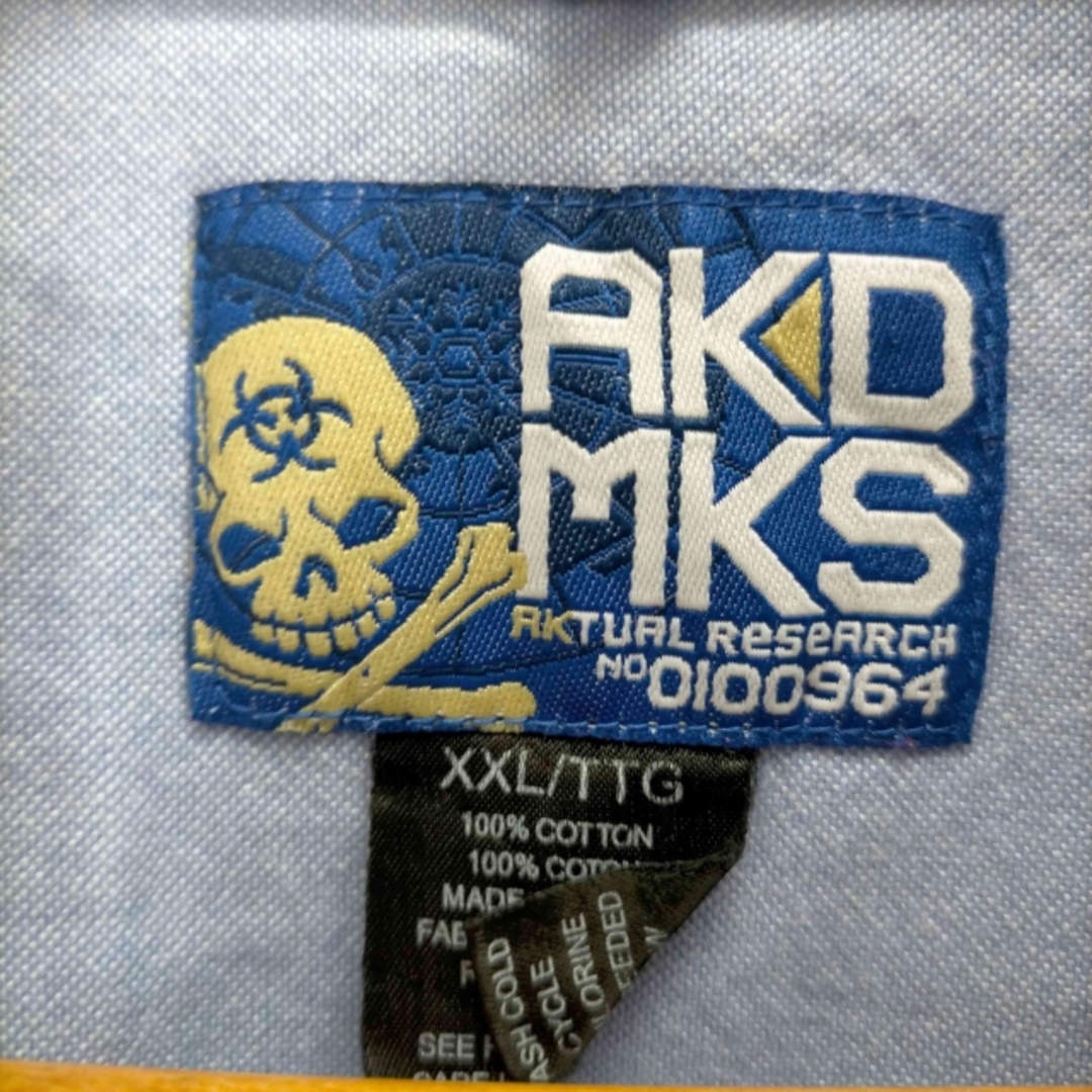 AKADEMIKS(アカデミクス)のakademiks(アカデミクス) チェック柄ストライプシャツ メンズ トップス メンズのトップス(その他)の商品写真