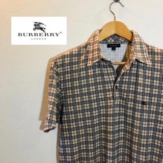 バーバリー(BURBERRY)の【人気商品】バーバリーロンドン　ノバチェック　ポロシャツ(ポロシャツ)