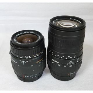 シグマ(SIGMA)のSIGMA ZOOM2本セット・100-300mmDL・28-80mmMACRO(レンズ(ズーム))