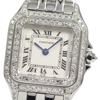 Cartier - カルティエ CARTIER W25033P5 パンテールSM アフターダイヤベゼル クォーツ レディース 良品 _811197