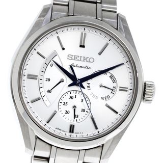 セイコー(SEIKO)のセイコー SEIKO 6R21-01B0/SARW021 プレサージュ パワーリザーブ 自動巻き メンズ 箱・保証書付き_815186(腕時計(アナログ))