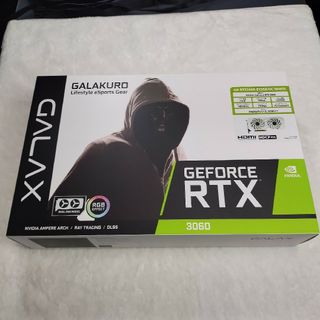 クロウトシコウ(玄人志向)の新品★RTX3060 12GB 玄人志向 GALAX★未開封(PCパーツ)