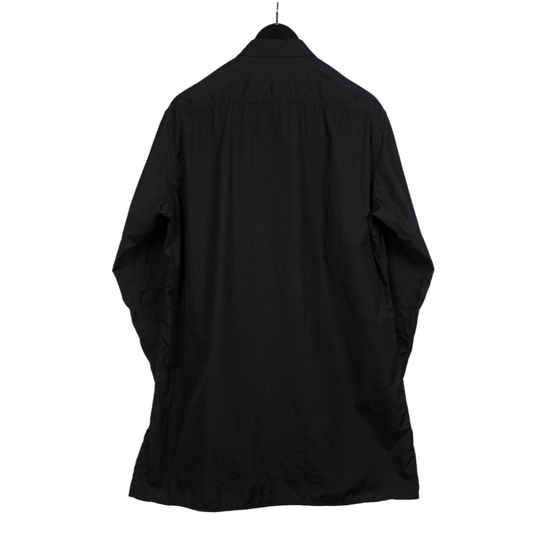 Yohji Yamamoto(ヨウジヤマモト)の【極美品】20-21AW ヨウジオム  台衿ロングカラーシャツ 環縫いyohji メンズのトップス(シャツ)の商品写真