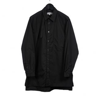 ヨウジヤマモト(Yohji Yamamoto)の【極美品】20-21AW ヨウジオム  台衿ロングカラーシャツ 環縫いyohji(シャツ)