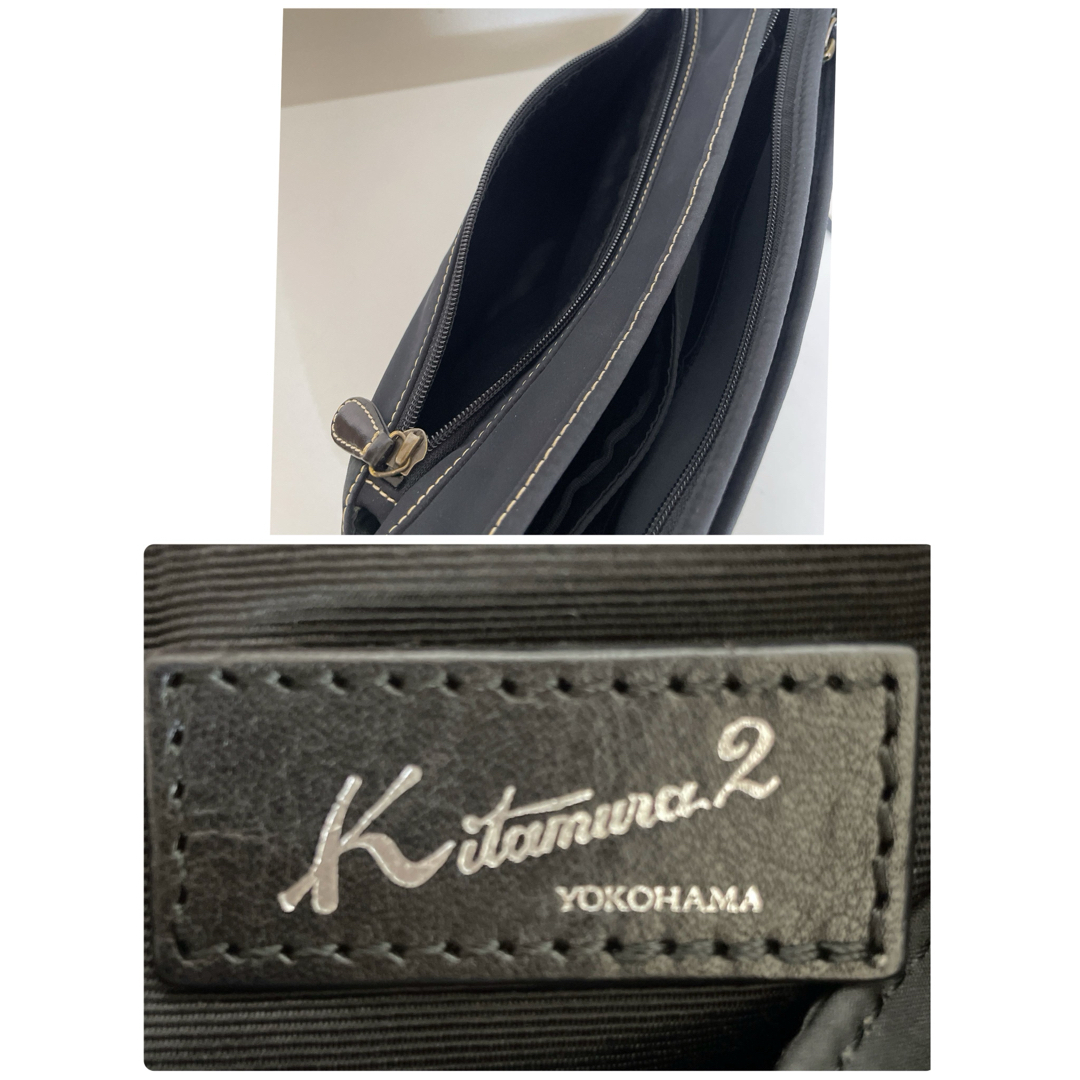 Kitamura(キタムラ)の人気　キタムラ2 Kitamura2 ショルダーバッグ　斜めがけ　ナイロン　黒 レディースのバッグ(ショルダーバッグ)の商品写真