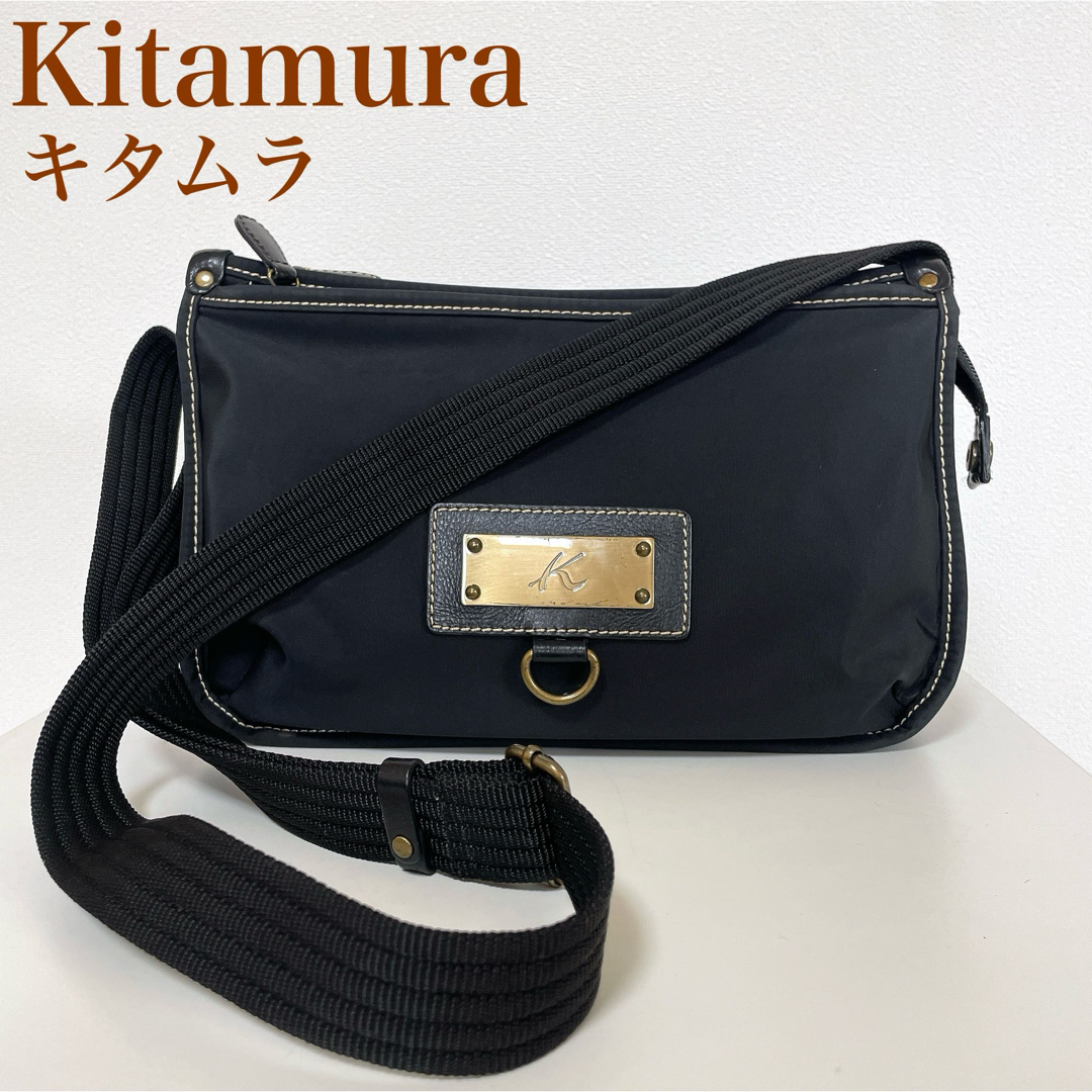 Kitamura(キタムラ)の人気　キタムラ2 Kitamura2 ショルダーバッグ　斜めがけ　ナイロン　黒 レディースのバッグ(ショルダーバッグ)の商品写真