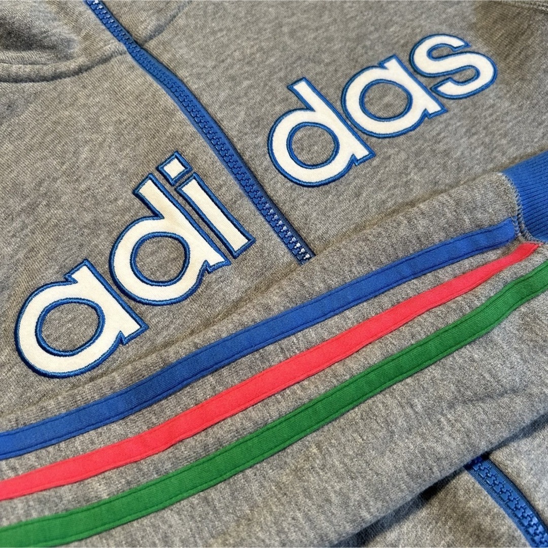 adidas(アディダス)の美品!!★adidasアディダス★フルジップ パーカー フーディ3stripes レディースのトップス(パーカー)の商品写真